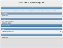 Tablet Screenshot of gracitax.com